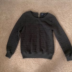 Gap Pullover with zippered neck closing.